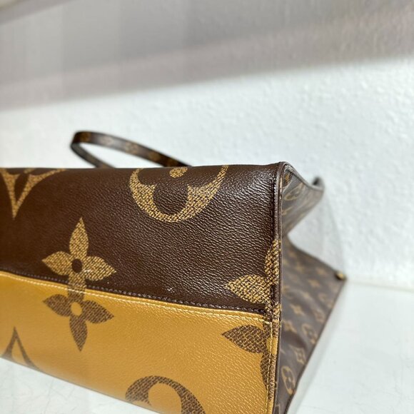 Louis Vuitton Monogram Canvas On The Go GM Shoulder Bag - Picture 6 of 9